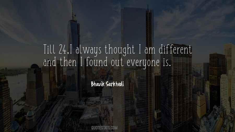Thought I Quotes #1848621