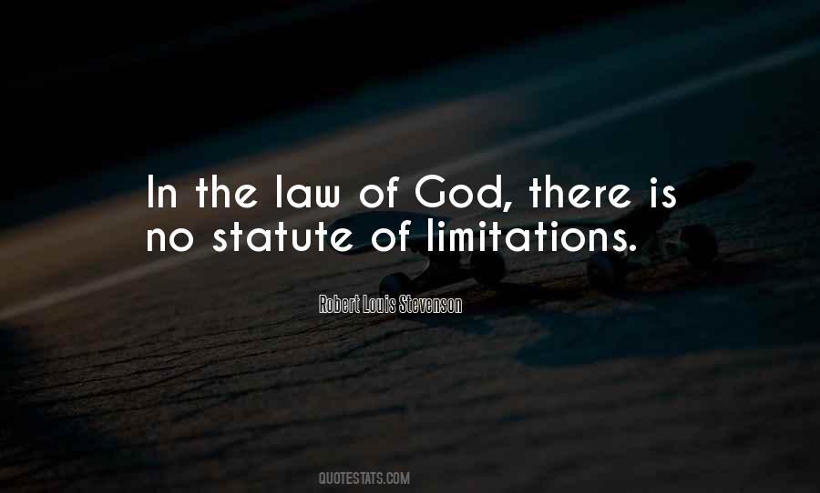 Quotes About Statute Of Limitations #1130060