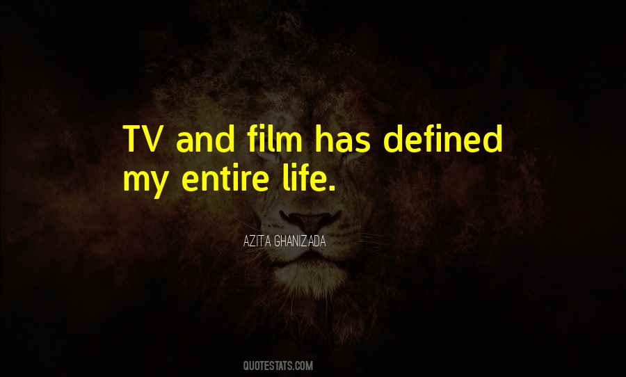 Quotes About Tv And Film #547819