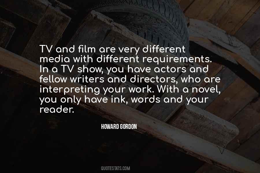 Quotes About Tv And Film #973430