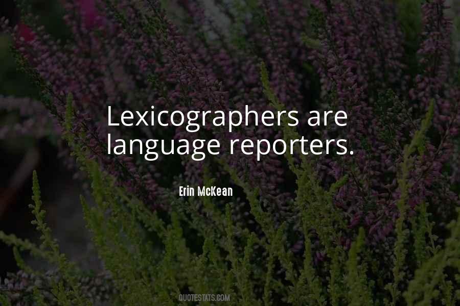 Quotes About Reporters #1018309