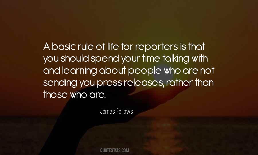 Quotes About Reporters #1072241