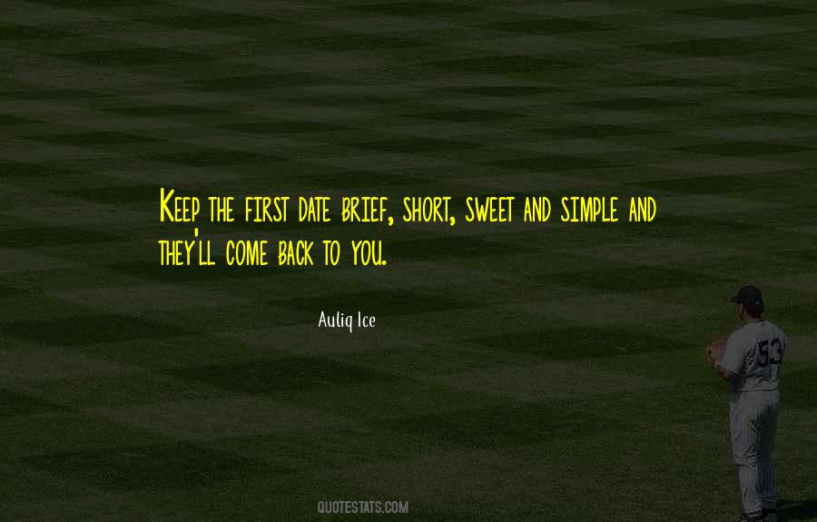 Simple Sweet Quotes #941352