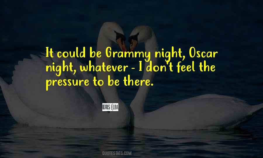 Quotes About Oscar Night #1003829