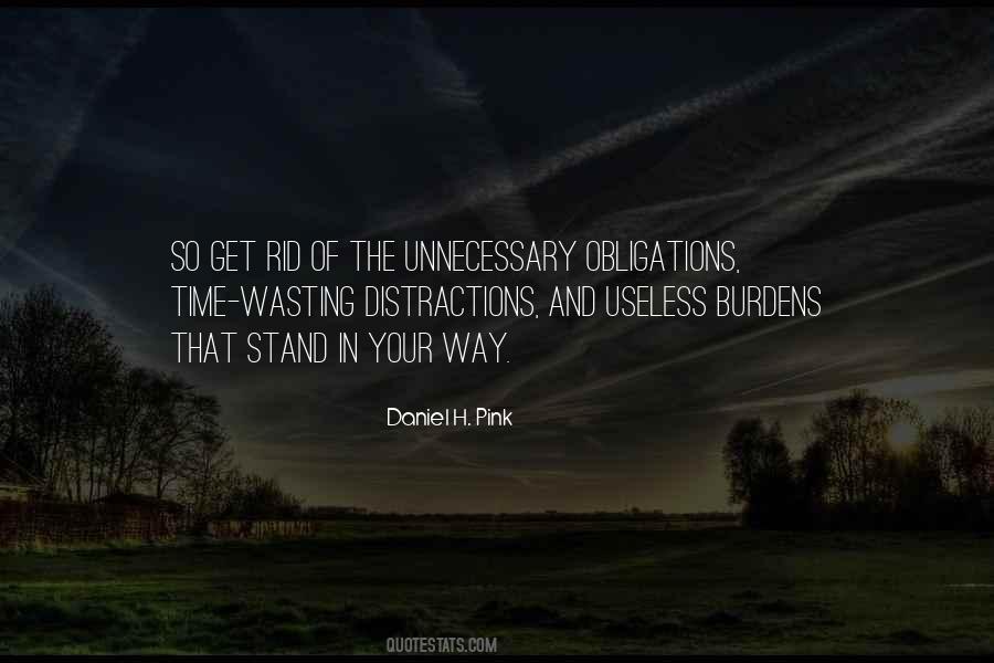 Quotes About Distractions #1315596