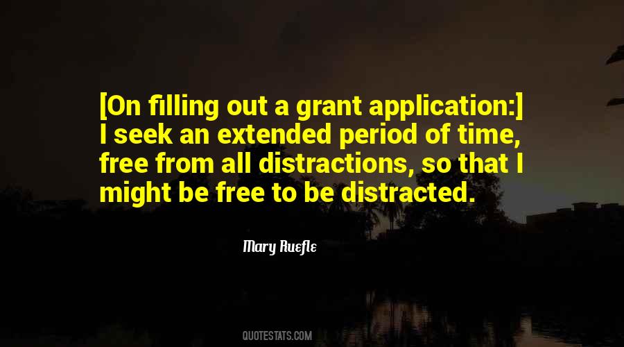 Quotes About Distractions #1665709