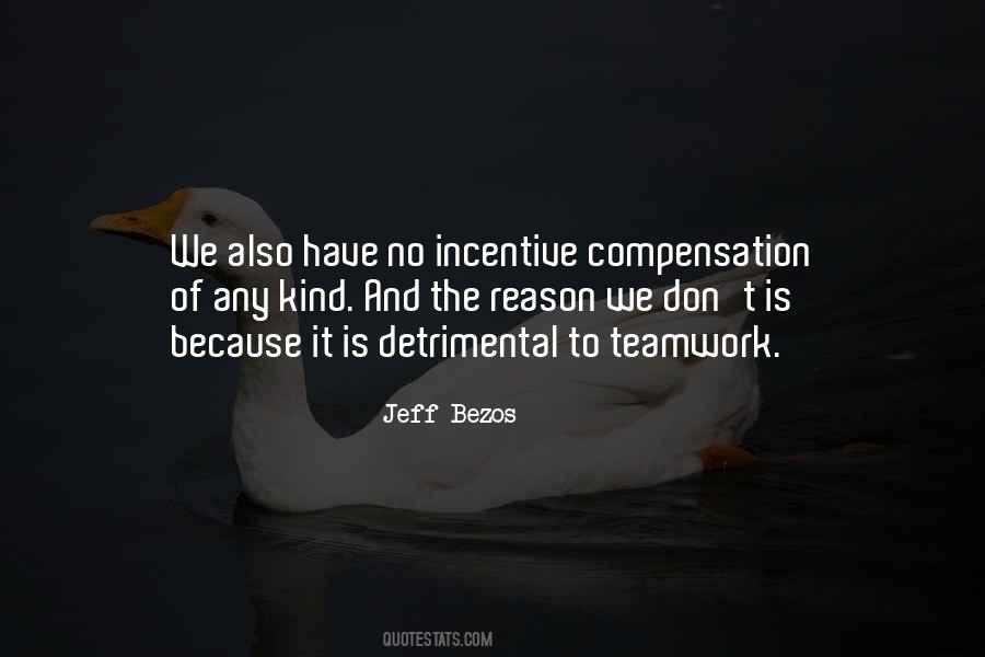 Quotes About Compensation #1250618