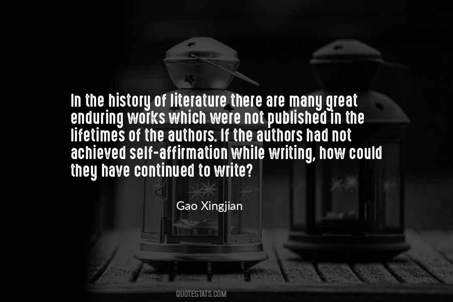 Quotes About Great Authors #1277742