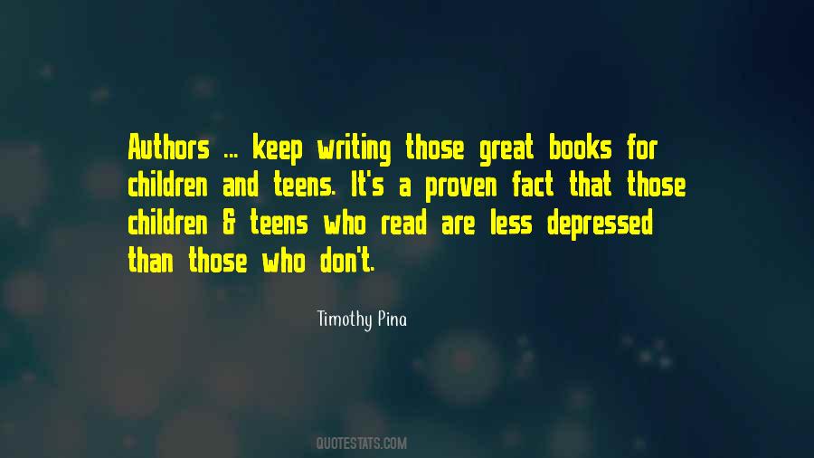 Quotes About Great Authors #1317015