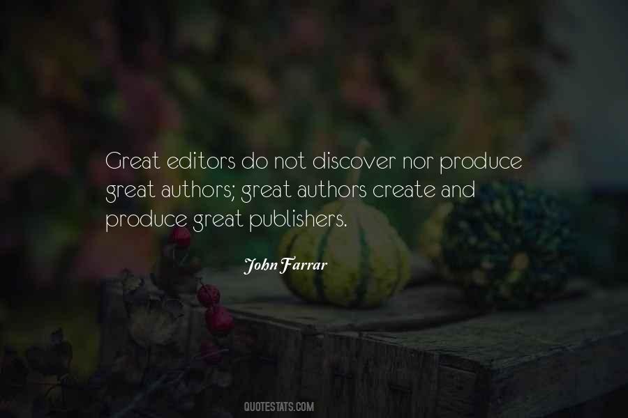 Quotes About Great Authors #3432