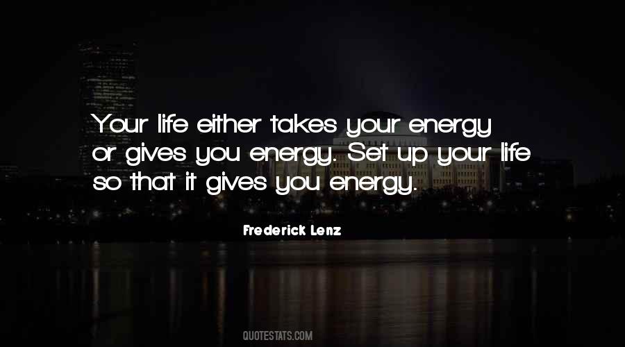 You Energy Quotes #939929