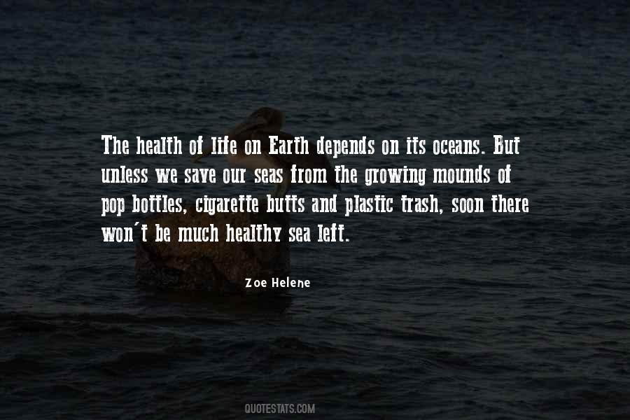 Quotes About Trash In The Ocean #54022