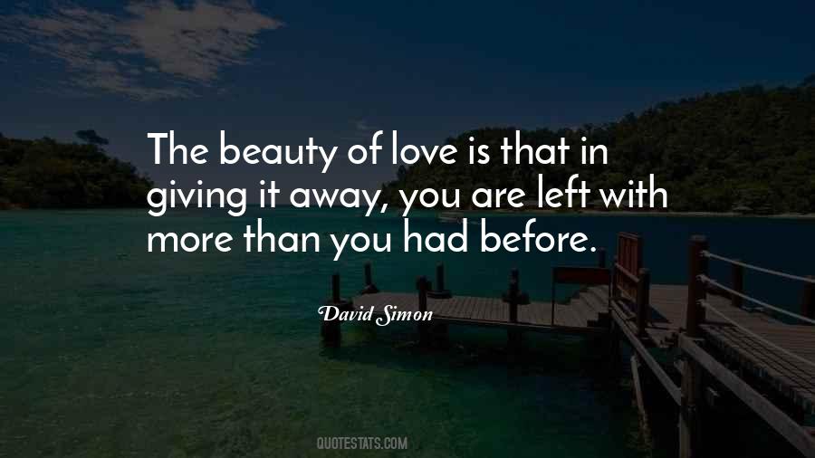 Before Love Quotes #70650