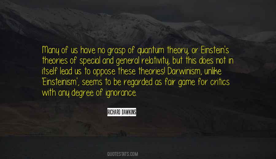 Quotes About General Relativity #995665