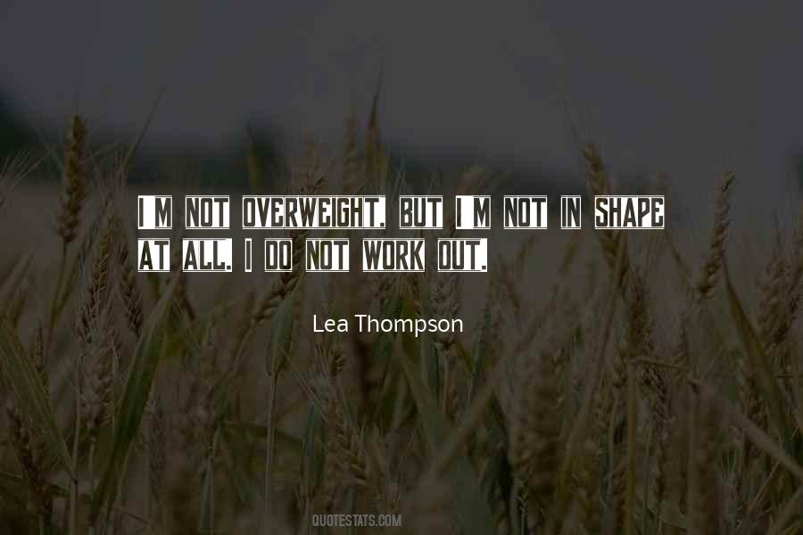 Quotes About Overweight #1052461