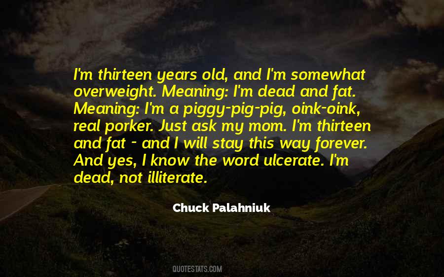 Quotes About Overweight #1072858