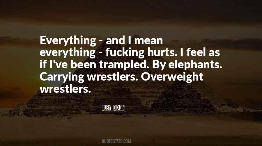 Quotes About Overweight #1083315