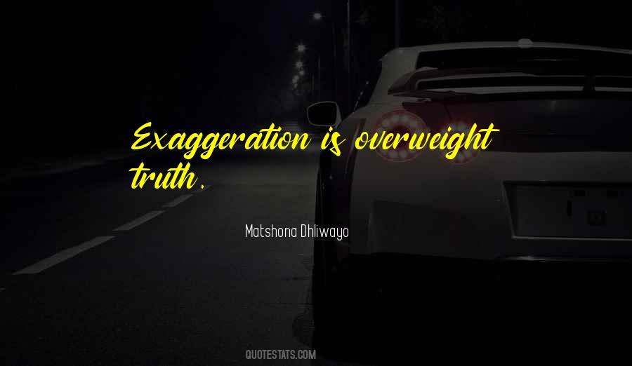 Quotes About Overweight #1653776