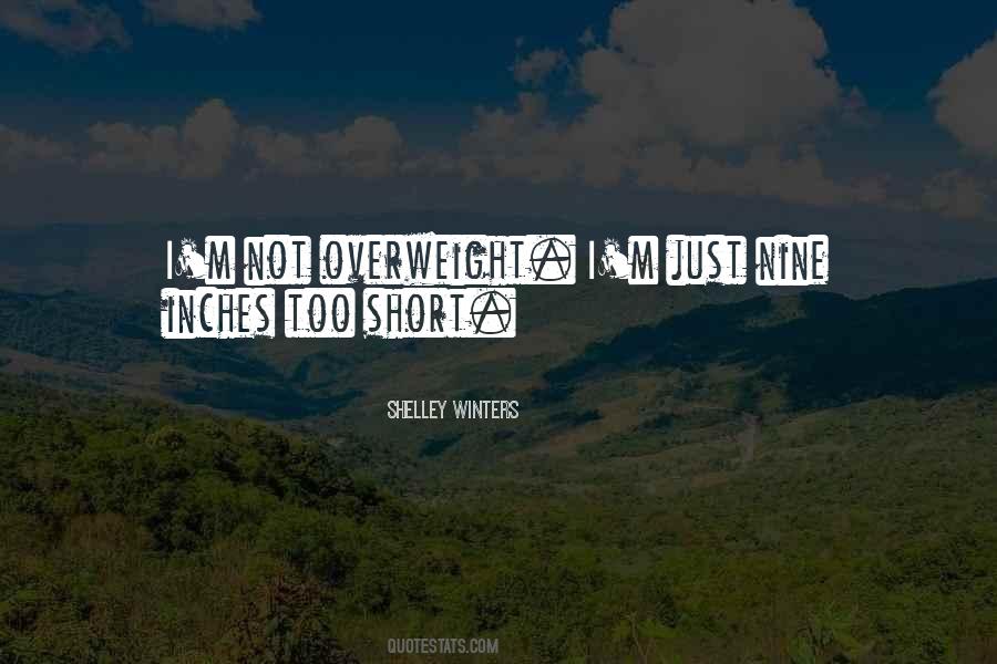 Quotes About Overweight #362561