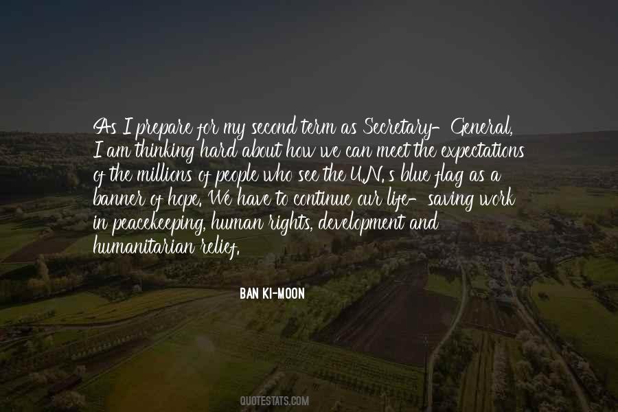 Quotes About Humanitarian Work #1233843