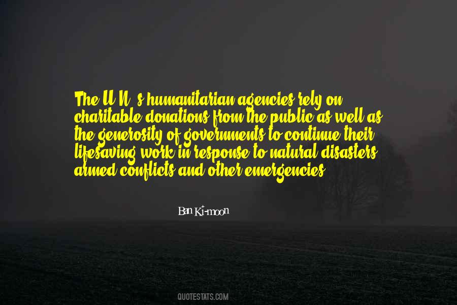 Quotes About Humanitarian Work #518658