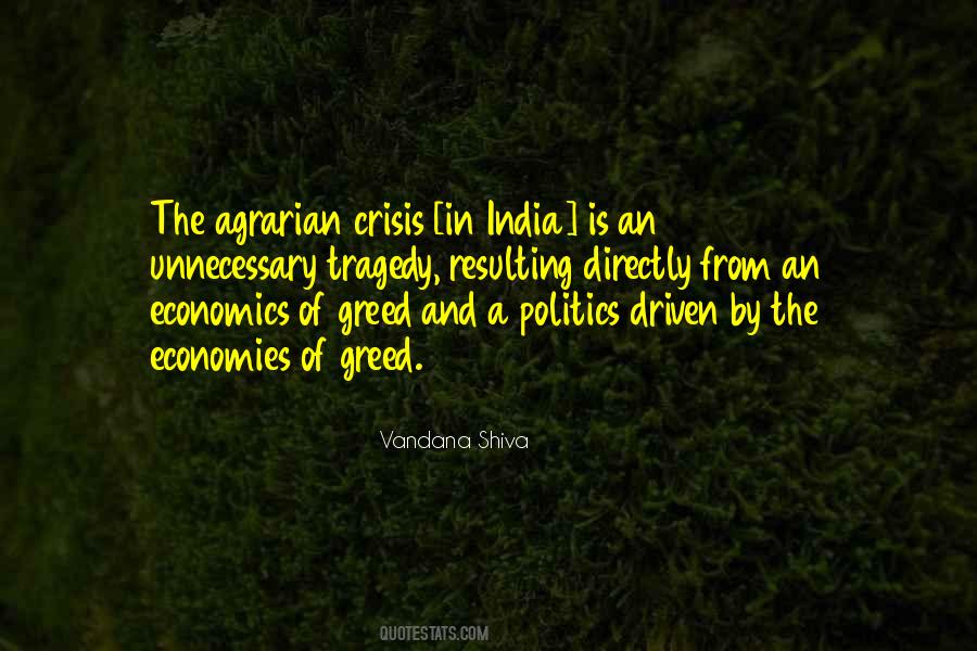 Economics Greed Quotes #1519812