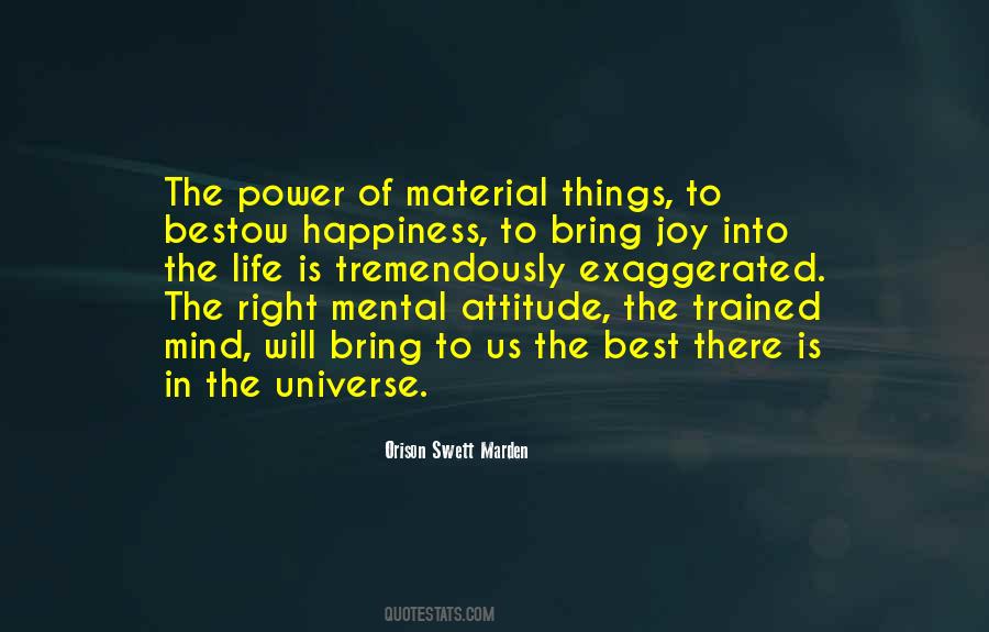 Quotes About Material Things And Happiness #119854