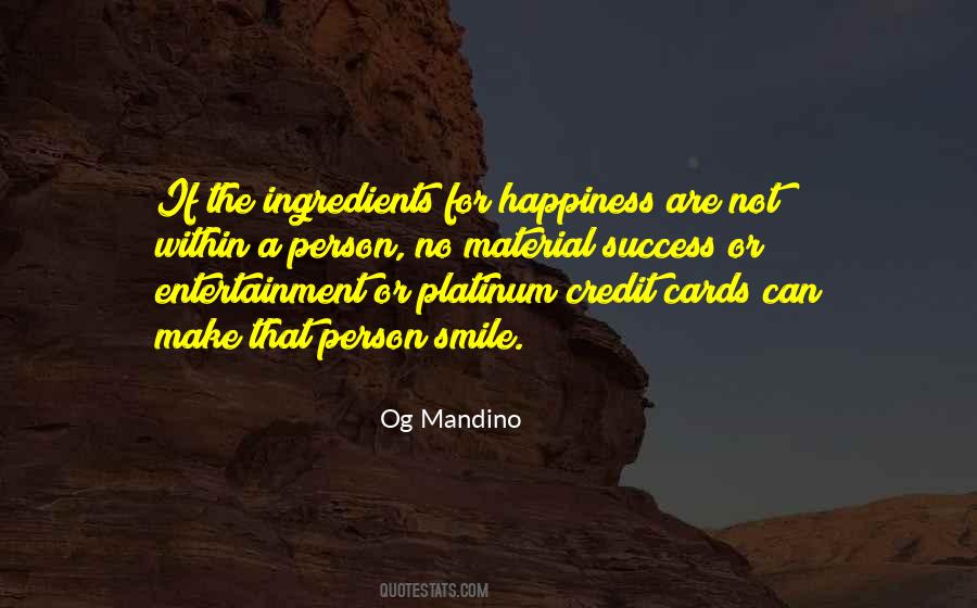 Quotes About Material Things And Happiness #972506