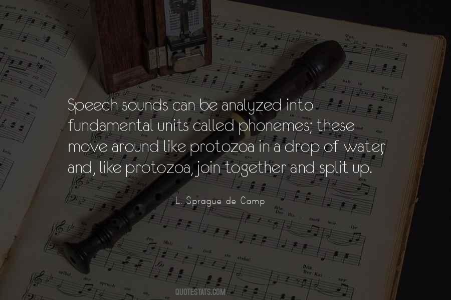 Quotes About Water Sounds #109842