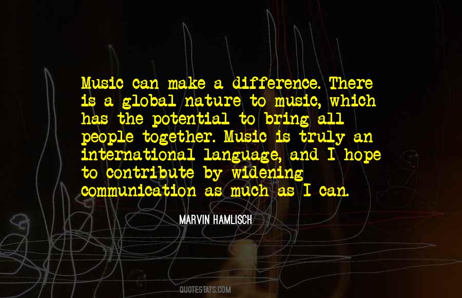Quotes About Nature And Music #1228570