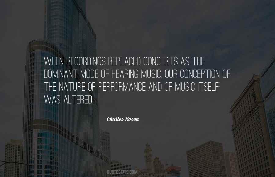 Quotes About Nature And Music #708835