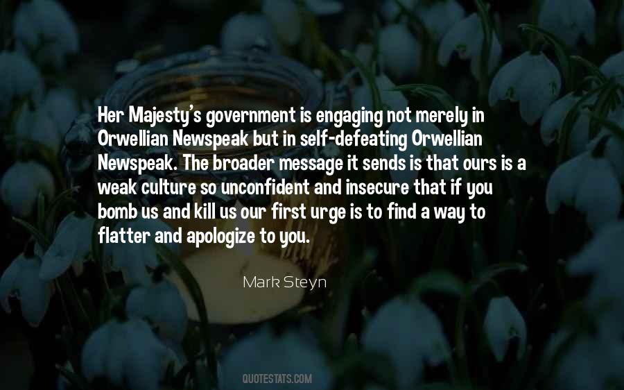 Quotes About Orwellian #1679805