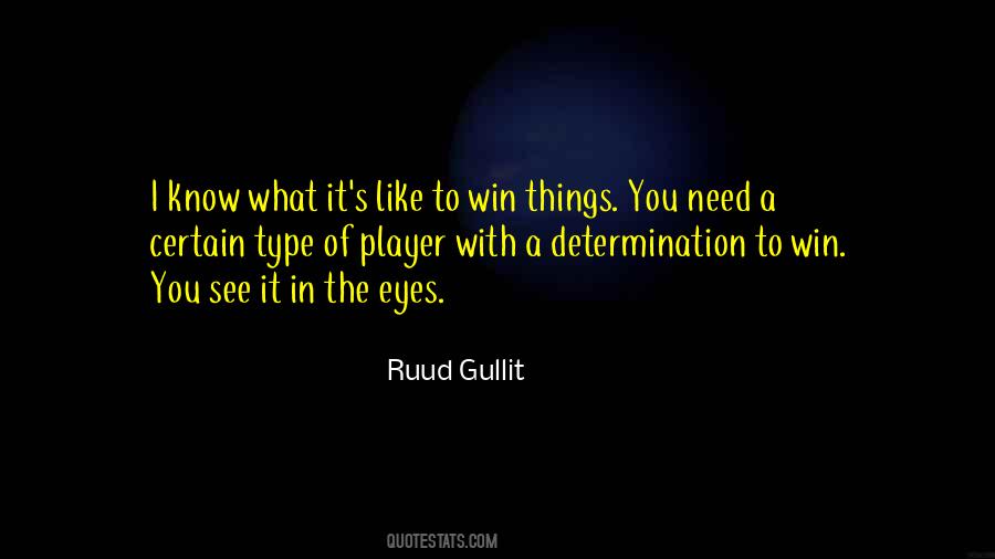 Quotes About Determination To Win #337714