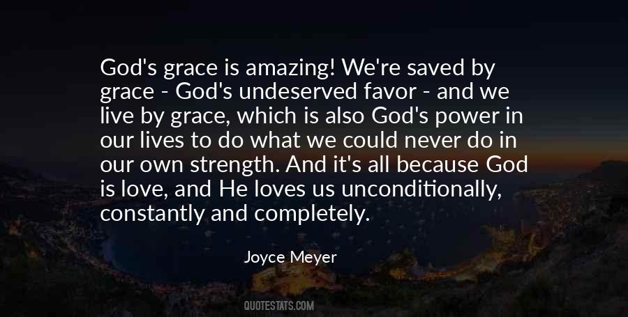 Quotes About Undeserved Grace #1104114