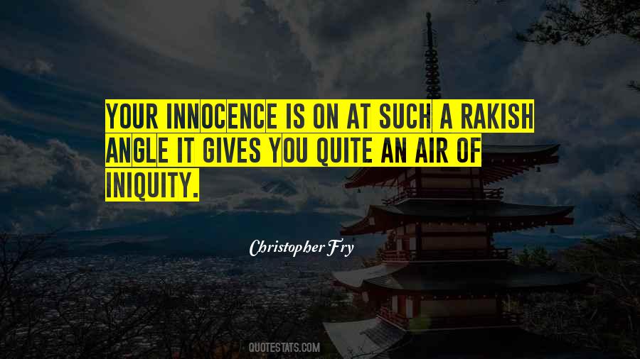 Quotes About Innocence #1393382