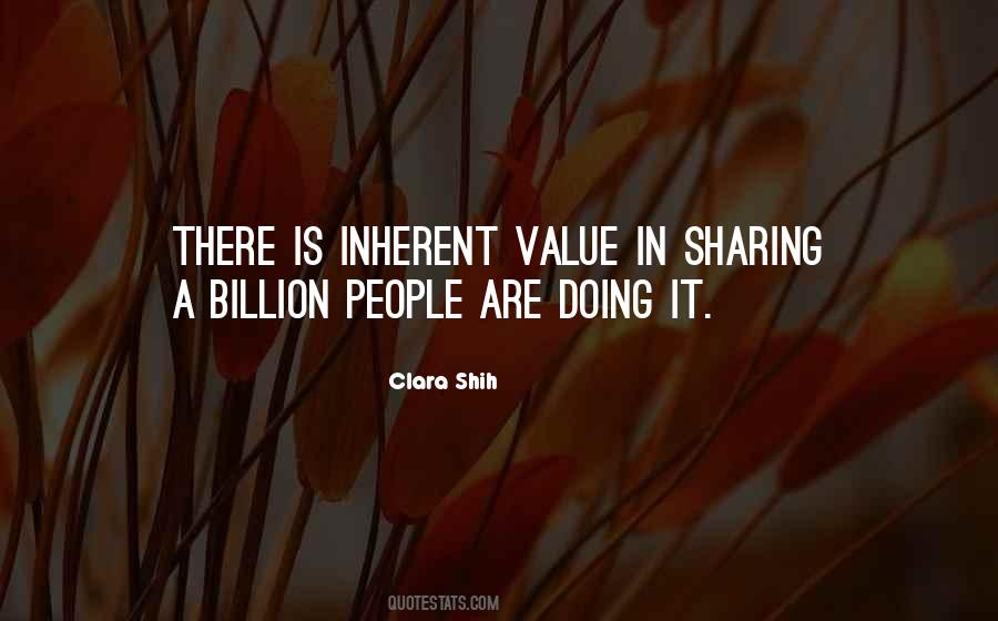 Inherent Value Quotes #151206