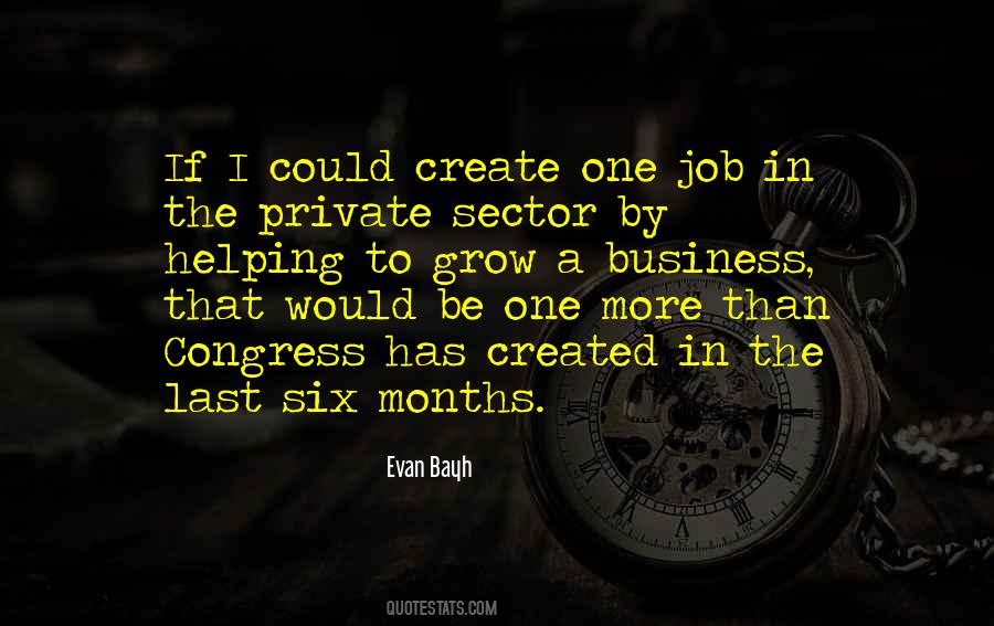 Quotes About Private Sector #1303122