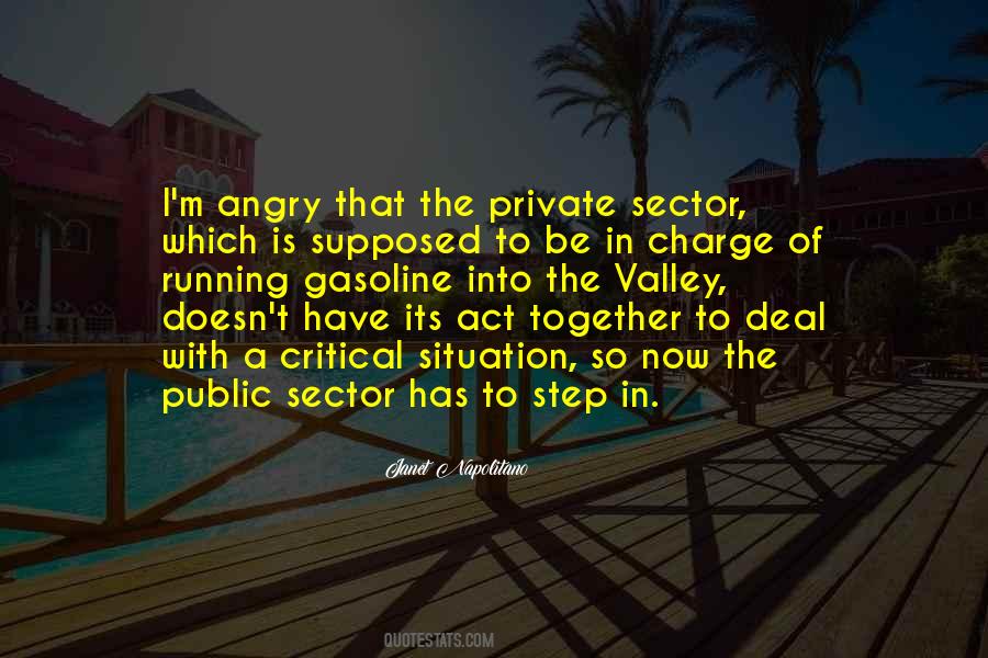 Quotes About Private Sector #1701608