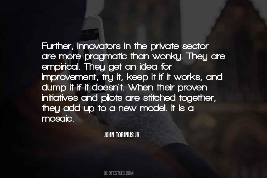 Quotes About Private Sector #1824765