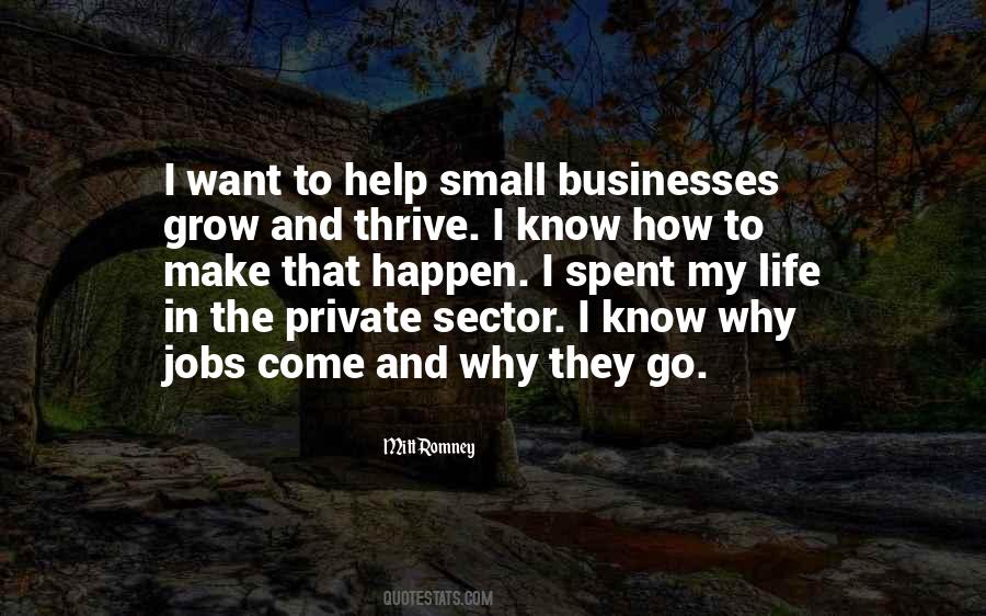 Quotes About Private Sector #998617