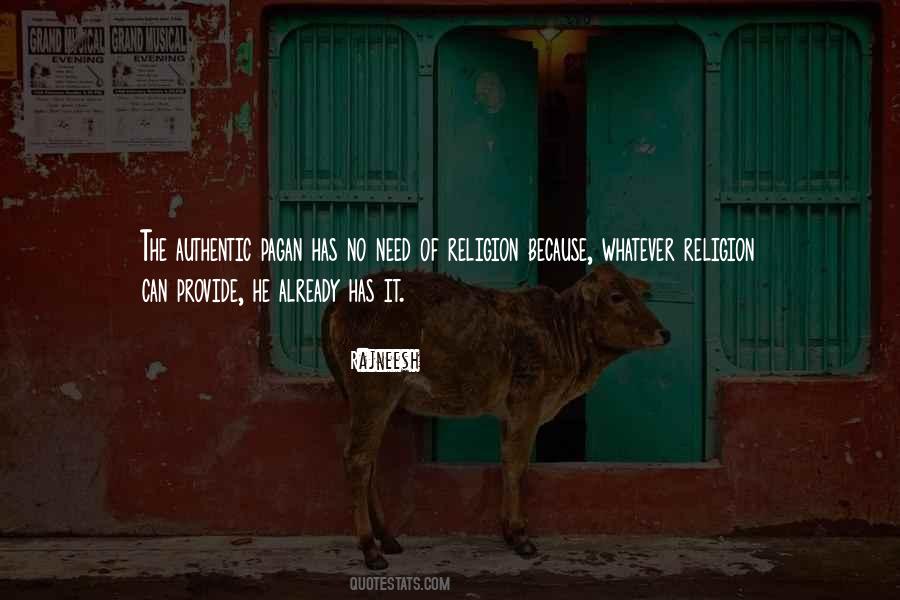 Religion Because Quotes #1374469