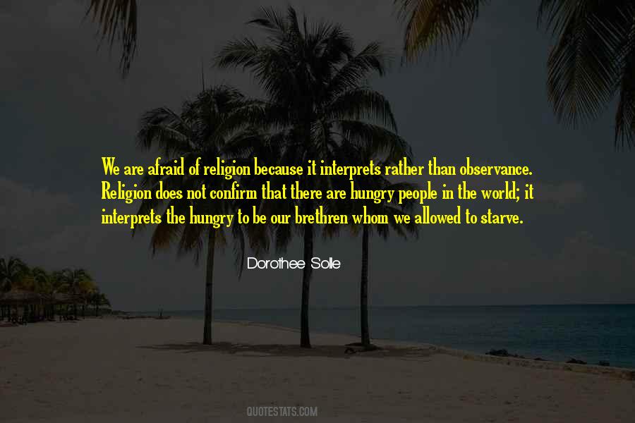 Religion Because Quotes #1540726