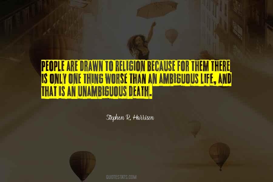 Religion Because Quotes #1701318