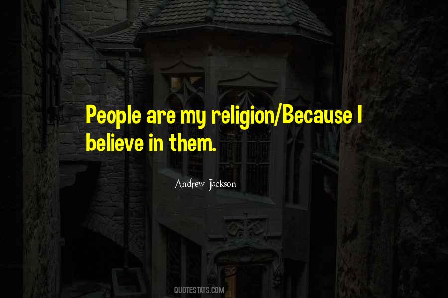 Religion Because Quotes #609174