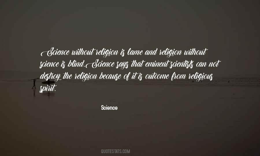 Religion Because Quotes #641167