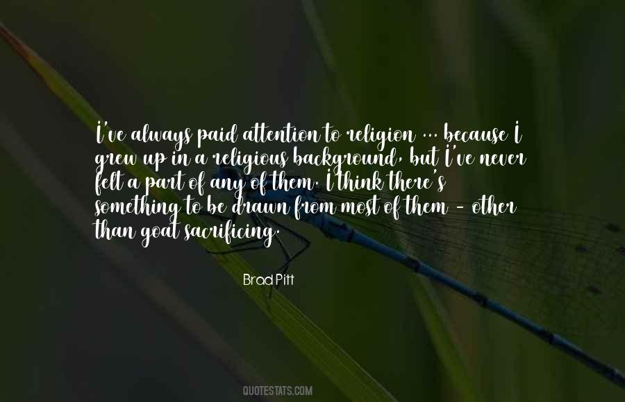 Religion Because Quotes #968331