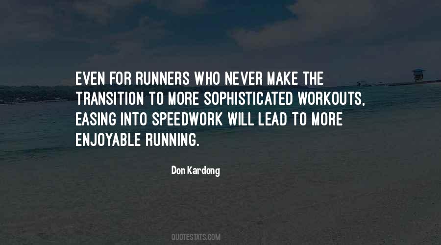 Quotes About Runners #1117983