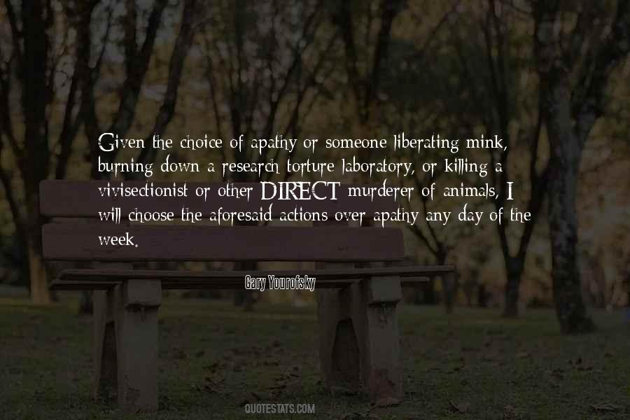 Quotes About Killing Animals #1408097