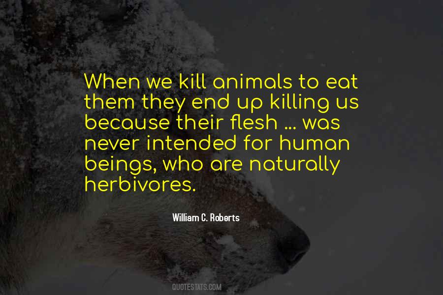 Quotes About Killing Animals #533866
