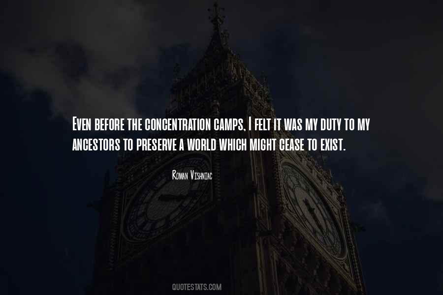 Quotes About Concentration Camps #1218598